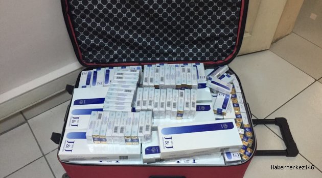 2 AYRI KAÇAK SİGARA OPERASYONUNDA 2.980 PAKET SİGARA ELE GEÇİRİLDİ