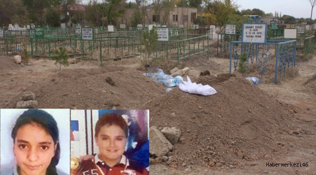 2 KARDEŞ YAN YANA GÖMÜLDÜLER