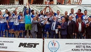 ANKARA MİLLİ EĞİTİM MÜDÜRLÜĞÜ ŞAMPİYON OLDU 