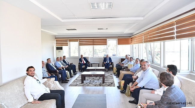 BAŞKAN MAHÇİÇEK, ESNAF ve SANATKÂRLAR ODASINI ZİYARET ETTİ