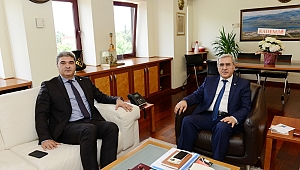 BAŞKAN ŞEREFOĞLU’DAN, REKTÖR CAN’A ZİYARET 