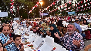 BÜYÜKŞEHİR’DEN TÜRKOĞLU’NDA İFTAR 