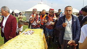 ETNOSPOR KÜLTÜR FESTİVALİNDE ÇADIRIMIZA YOĞUN İLGİ 