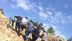 İŞÇİLERİ İTFAİYE KURTARDI 