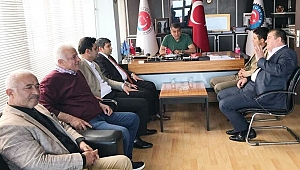 ÖZKAN’DAN TES İŞ’E ZİYARET 