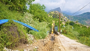 ŞAHİNKAYASI’NDA İÇME SUYU ŞEBEKESİ YENİLENİYOR 