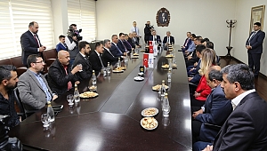 SEFER AYCAN'DAN KMTSO'YA ZİYARET 