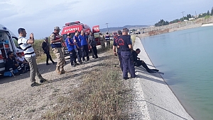 SULAMA KANALINDA BOĞULDU 