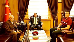 VALİ ÖZKAN ŞEHİDİN AİLESİNİ MİSAFİR ETTİ 