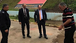 VALİ ÖZKAN TÜRKOĞLU AÇIK CEZA İNFAZ KURUMUNU ZİYARET ETTİ 