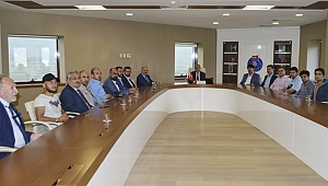 YEDİ HİLAL VE CİHANNÜMA DERNEKLERİ, REKTÖR CAN’I ZİYARET ETTİ 