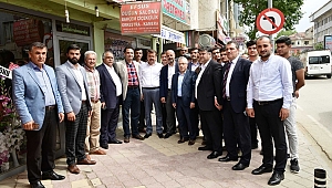 BAŞKAN AFŞİN’DE VATANDAŞLARLA DA HASBİHAL ETTİ 
