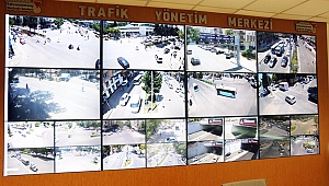 BÜYÜKŞEHİR 140 KAMERA İLE TRAFİĞİ DENETLİYOR 