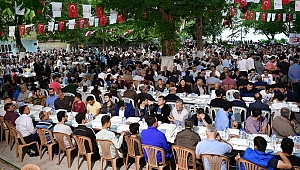 BÜYÜKŞEHİR'İN SON İFTARI ANDIRIN’DAYDI.. 