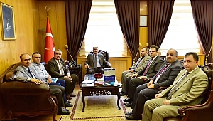 DİYANET İŞLERİ BAŞKANLIK HEYETİNİ MİSAFİR ETTİK 