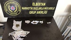 ELBİSTAN EMNİYETİNDEN UYUŞTURUCU OPERASYONU 