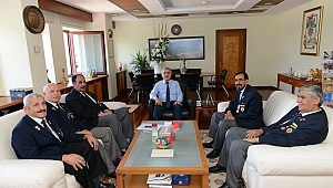 MUHARİP GAZİLER, REKTÖR’E KSÜ’DEN BEKLENTİLERİNİ AKTARDI 