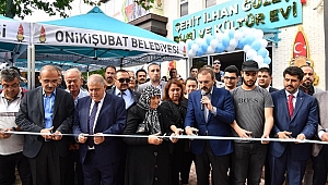 ŞEHİT İLHAN GÜLEÇ BİLGİ VE KÜLTÜR EVİ HİZMETE AÇILDI 