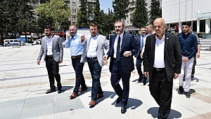 ÜNAL’DAN BÜYÜKŞEHİR’E ZİYARET 