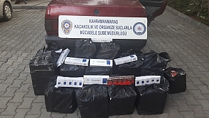 BİNLERCE PAKET KAÇAK SİGARA ELE GEÇİRİLDİ 