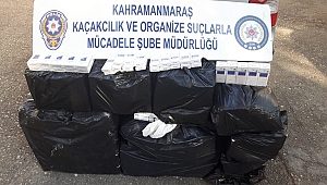  BİNLERCE PAKET KAÇAK SİGARA YAKALANDI