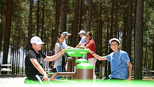 DULKADİROĞLU’NDA PARK VE BAHÇELERDE ÇOCUKLAR GÜVENDE 