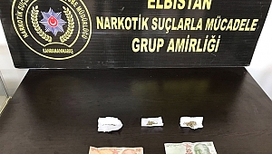 ELBİSTAN POLİSİNDEN UYUŞTURUCU OPERASYONU 