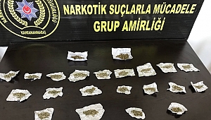 ELBİSTAN POLİSİNDEN UYUŞTURUCU OPERASYONU 