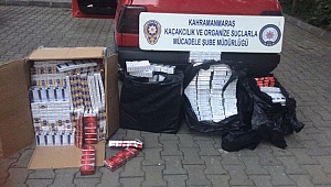 KAÇAK SİGARA DOLU ARACA OPERASYON 