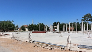 KAPALI PAZAR YERİ İNŞAATIMIZA TÜM HIZIYLA DEVAM EDİYORUZ 