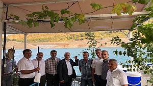 REKTÖR CAN, ZİRAAT FAKÜLTESİ SU ÜRÜNLERİ BÖLÜMÜ BALIKÇILIK ÜNİTELERİNDE İNCELEMELERDE BULUNDU 