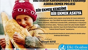 ÜLKÜ OCAKLARI BAŞKANLIĞI’NDAN ANLAMLI PROJE 