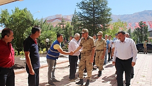 İL JANDARMA KOMUTANI’NDAN BAŞKAN ÇELEĞEN’E VEDA ZİYARETİ 