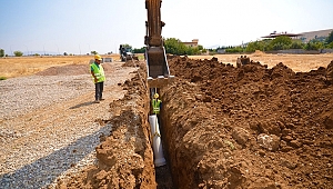 KASKİ’DEN TÜRKOĞLU’NA İLAVE KANALİZASYON HATTI 