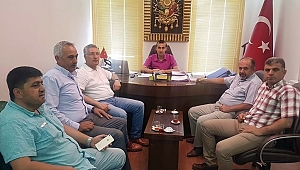 ÖZEN’E TEBRİK VE BAŞARI ZİYARETİ 