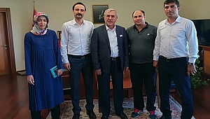 REKTÖR CAN, TÜRKİYE SAĞLIK-İŞ SENDİKASI ÜYELERİNİ AĞIRLADI 