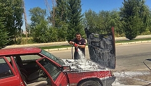 YOLCULUKTA YANGIN TEHLİKESİ 