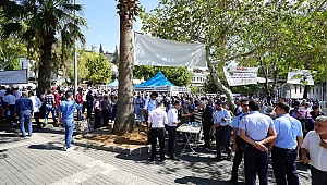 AHİLİK HAFTASI PİLAVI DAĞITILDI 