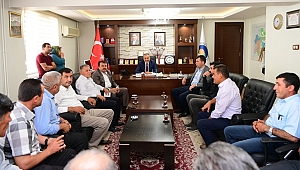 BAŞKAN ERKOÇ’TAN ÇAĞLAYANCERİT BELEDİYESİNE ZİYARET 