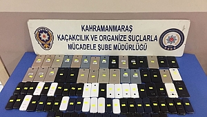 KAÇAK SİGARA VE CEP TELEFONLARI ELE GEÇİRİLDİ 