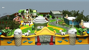 KAHRAMANMARAŞ’TA TEMATİK DONDURMA PARKI KURULUYOR 