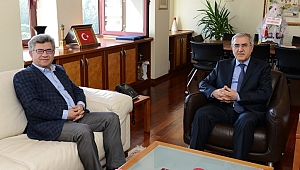 MİLLETVEKİLİ AYCAN’DAN, REKTÖR CAN’A ZİYARET 