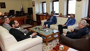 MİLLETVEKİLLERİNDEN REKTÖR CAN’A ZİYARET 