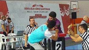 ŞAMPİYONUN BİLEĞİ BÜKÜLMÜYOR 