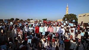 20 BİN KUR'AN SUDAN'A ULAŞTI 