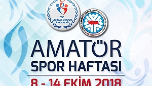 AMATÖR SPOR HAFTASI BAŞLADI 