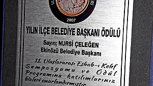 BAŞKAN ÇELEĞEN “YILIN BELEDİYE BAŞKANI” SEÇİLDİ.. 