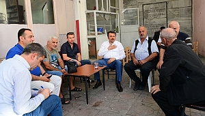 BAŞKAN ERKOÇ HALKIN İÇİNDE 