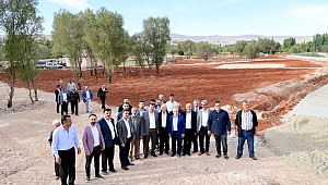 BAŞKAN ERKOÇ TANIR MİLLET BAHÇESİ’NDE 