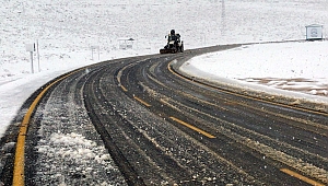 KAYAK MERKEZİMİZE YILIN İLK KARI DÜŞTÜ 